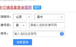 晋中机动车违章查询,全方位解析晋中机动车违章查询攻略”