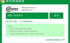 顺丰 查询,全面解析物流信息查询与追踪技巧