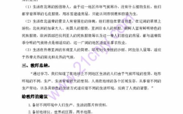 品德与社会六年级下册教案
